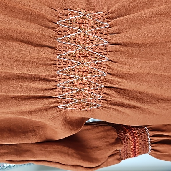 Free People rust / caramel coat Fits Small To Med - Picture 9 of 9